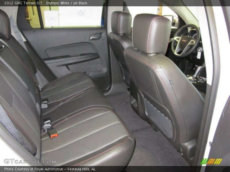 Olympic White / Jet Black 2012 GMC Terrain SLT
