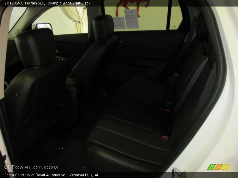 Olympic White / Jet Black 2012 GMC Terrain SLT