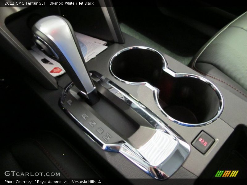 Olympic White / Jet Black 2012 GMC Terrain SLT