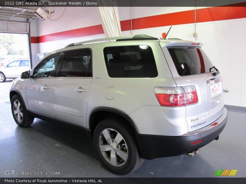 Quicksilver Metallic / Ebony 2012 GMC Acadia SLT