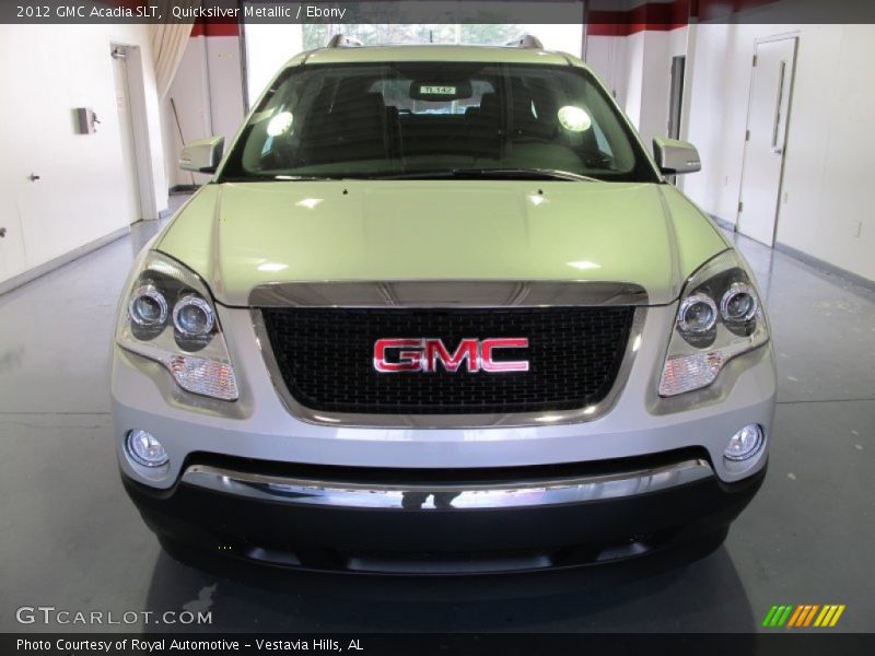 Quicksilver Metallic / Ebony 2012 GMC Acadia SLT