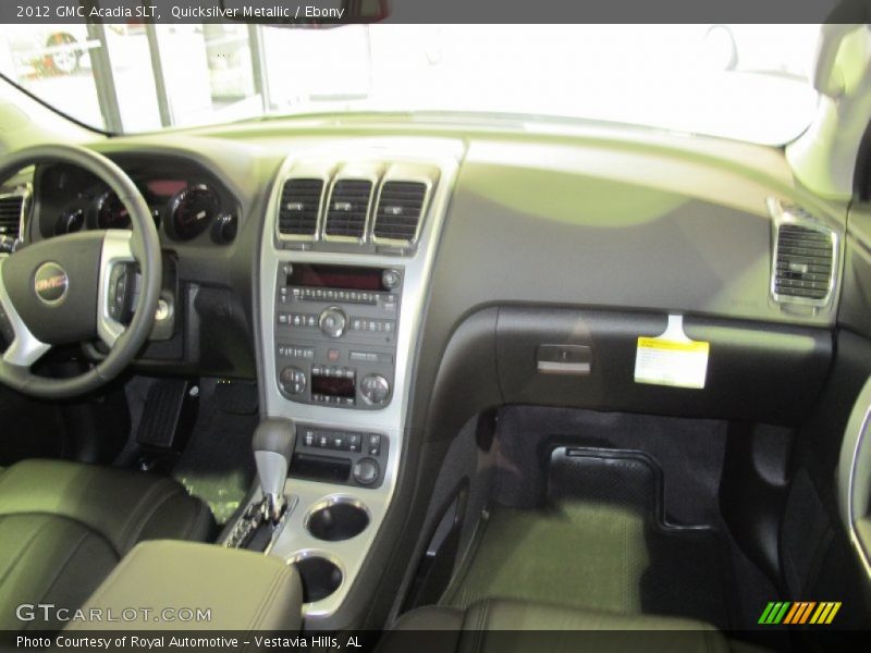 Quicksilver Metallic / Ebony 2012 GMC Acadia SLT