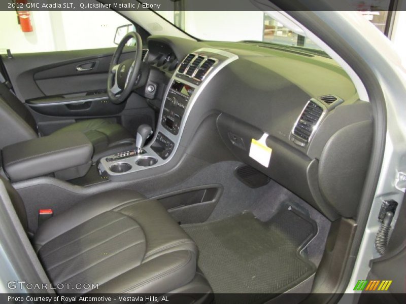 Quicksilver Metallic / Ebony 2012 GMC Acadia SLT