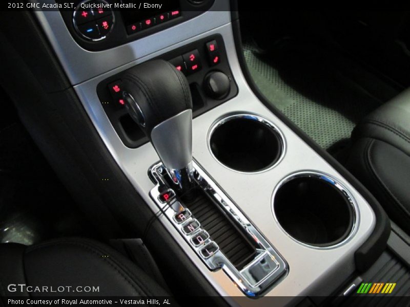Quicksilver Metallic / Ebony 2012 GMC Acadia SLT