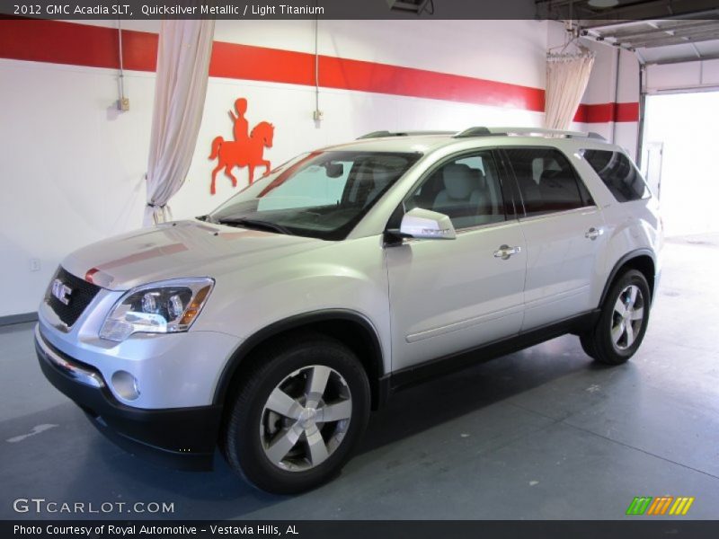 Quicksilver Metallic / Light Titanium 2012 GMC Acadia SLT