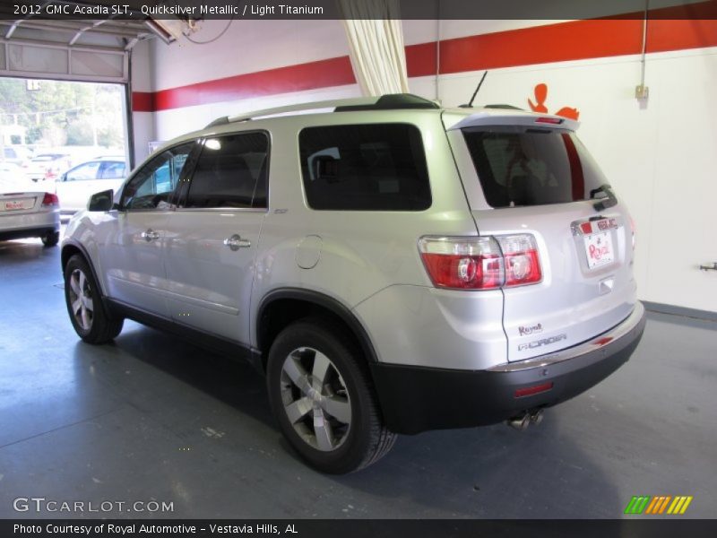 Quicksilver Metallic / Light Titanium 2012 GMC Acadia SLT