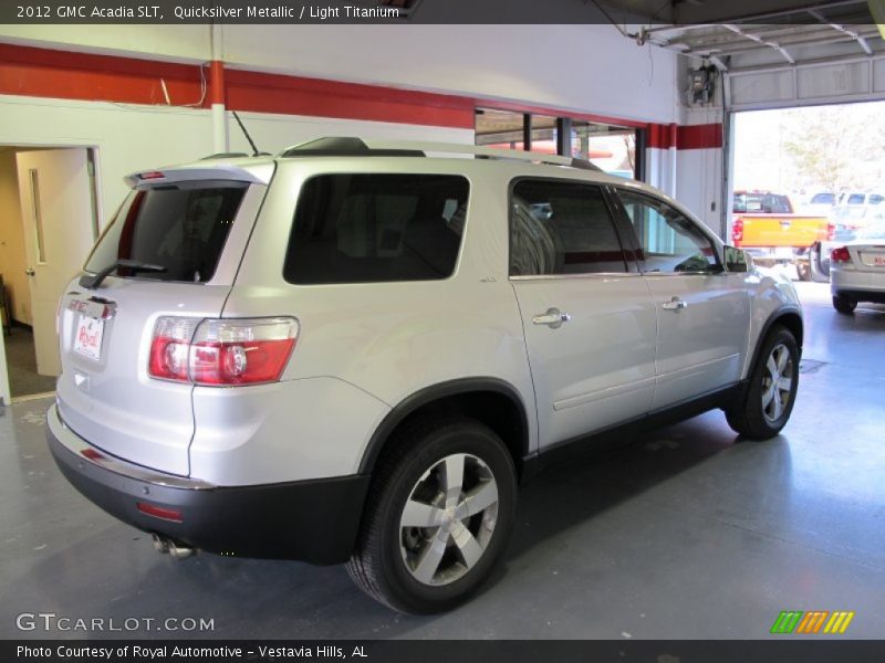 Quicksilver Metallic / Light Titanium 2012 GMC Acadia SLT