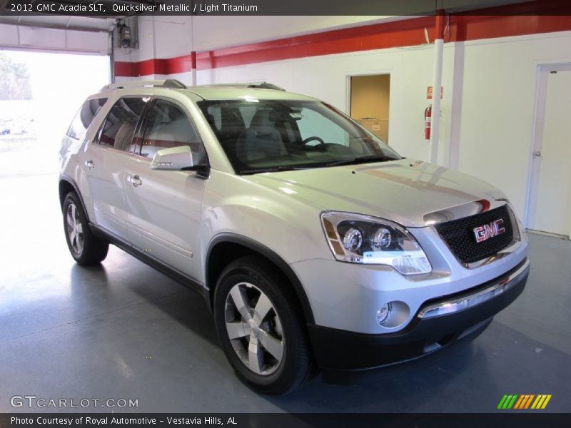 Quicksilver Metallic / Light Titanium 2012 GMC Acadia SLT