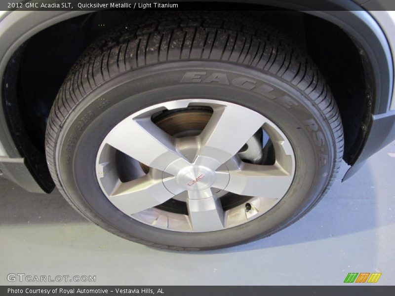 Quicksilver Metallic / Light Titanium 2012 GMC Acadia SLT