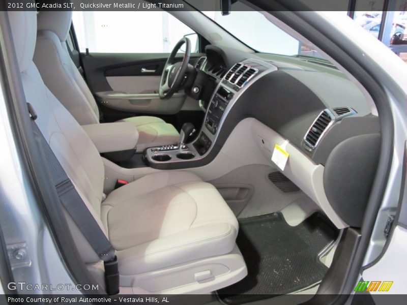 Quicksilver Metallic / Light Titanium 2012 GMC Acadia SLT