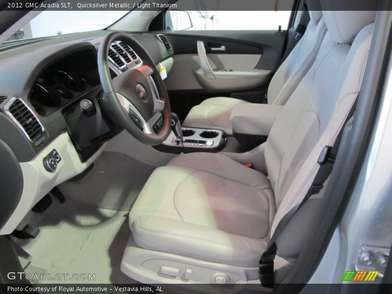 Quicksilver Metallic / Light Titanium 2012 GMC Acadia SLT