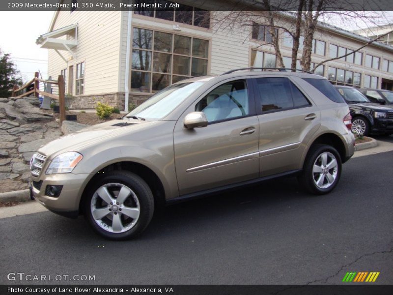Pewter Metallic / Ash 2009 Mercedes-Benz ML 350 4Matic