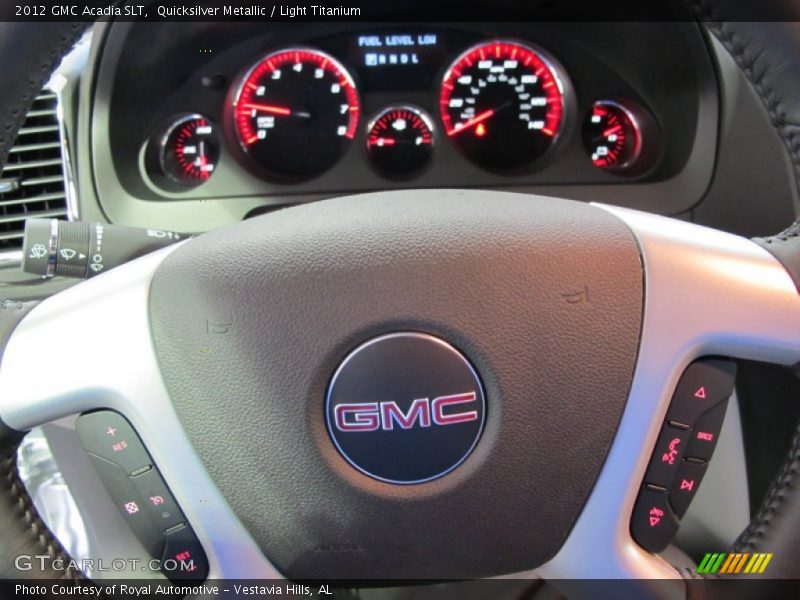 Quicksilver Metallic / Light Titanium 2012 GMC Acadia SLT