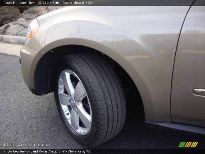 Pewter Metallic / Ash 2009 Mercedes-Benz ML 350 4Matic