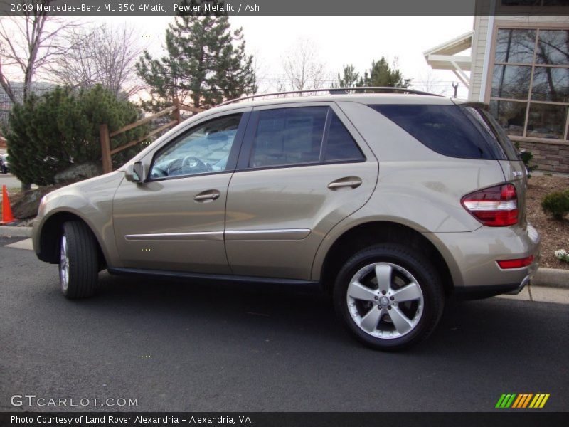 Pewter Metallic / Ash 2009 Mercedes-Benz ML 350 4Matic