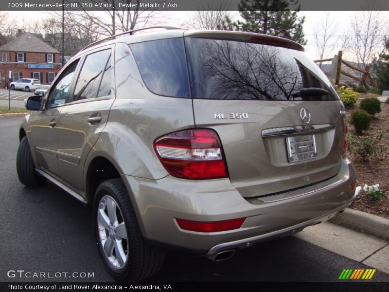 Pewter Metallic / Ash 2009 Mercedes-Benz ML 350 4Matic