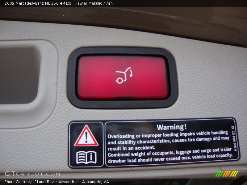 Pewter Metallic / Ash 2009 Mercedes-Benz ML 350 4Matic