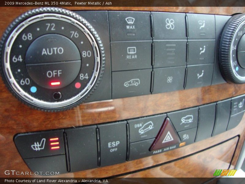 Pewter Metallic / Ash 2009 Mercedes-Benz ML 350 4Matic
