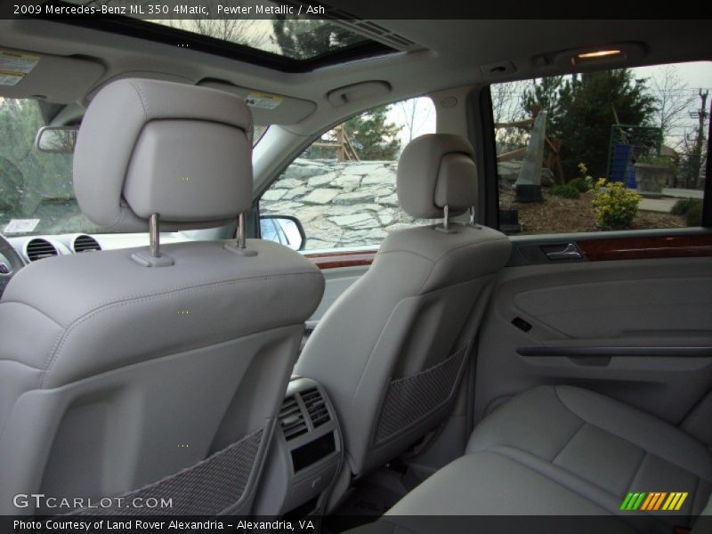 Pewter Metallic / Ash 2009 Mercedes-Benz ML 350 4Matic