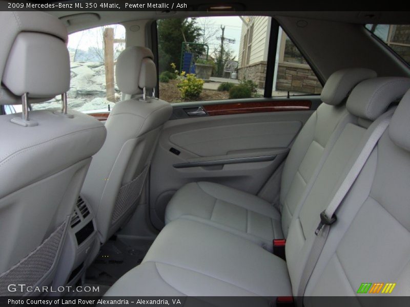 Pewter Metallic / Ash 2009 Mercedes-Benz ML 350 4Matic