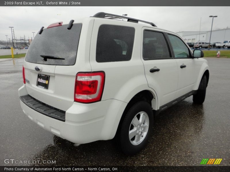Oxford White / Stone 2009 Ford Escape XLT