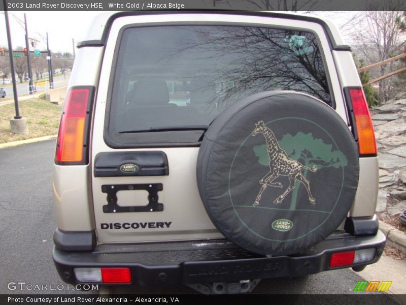 White Gold / Alpaca Beige 2003 Land Rover Discovery HSE