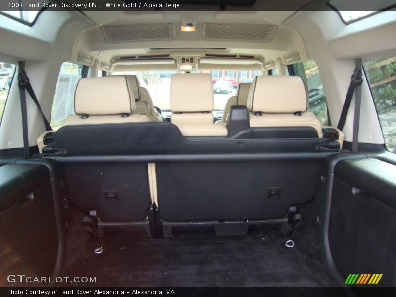 White Gold / Alpaca Beige 2003 Land Rover Discovery HSE