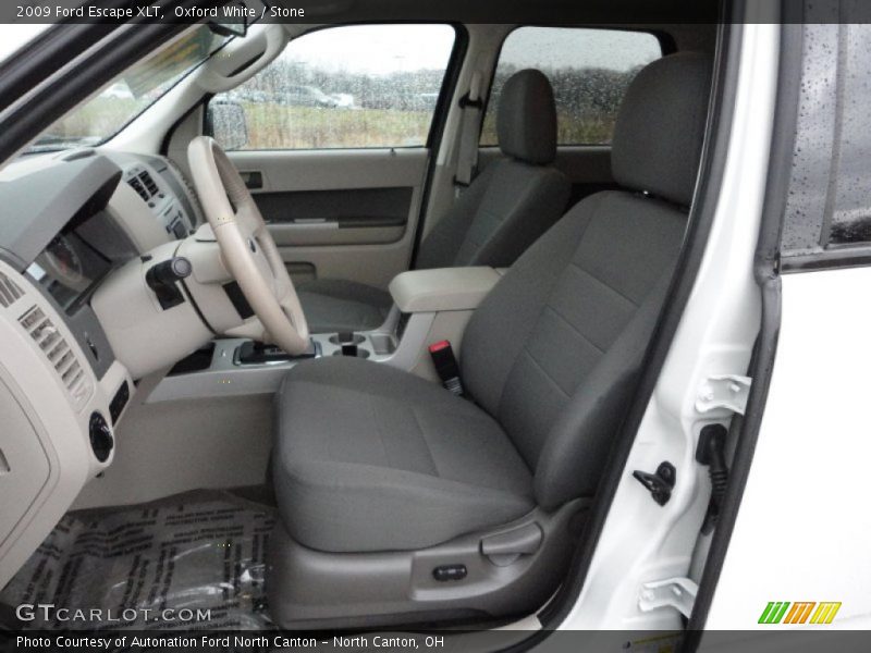 Oxford White / Stone 2009 Ford Escape XLT