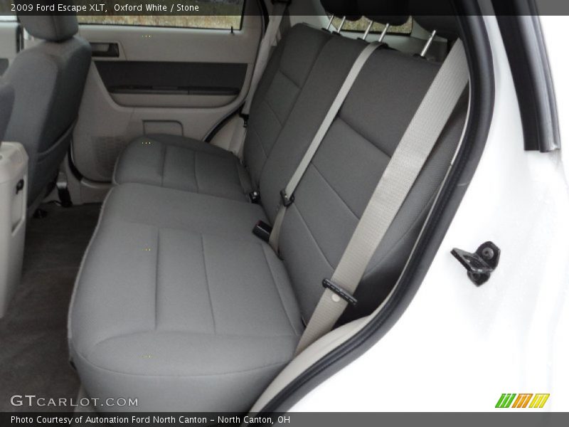 Oxford White / Stone 2009 Ford Escape XLT