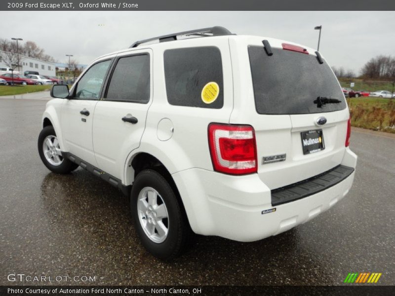 Oxford White / Stone 2009 Ford Escape XLT