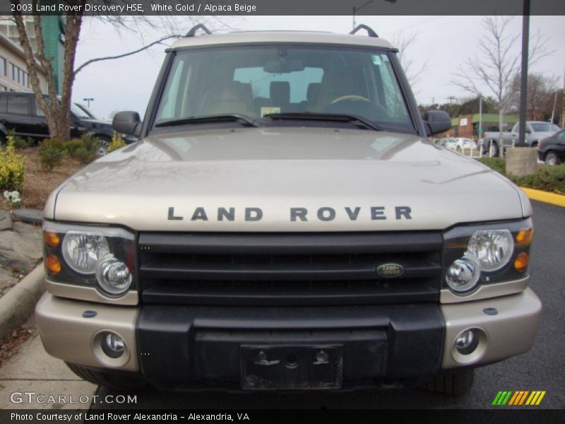 White Gold / Alpaca Beige 2003 Land Rover Discovery HSE