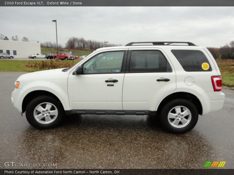 Oxford White / Stone 2009 Ford Escape XLT