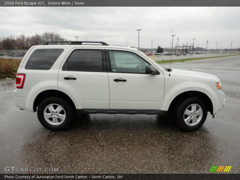 Oxford White / Stone 2009 Ford Escape XLT