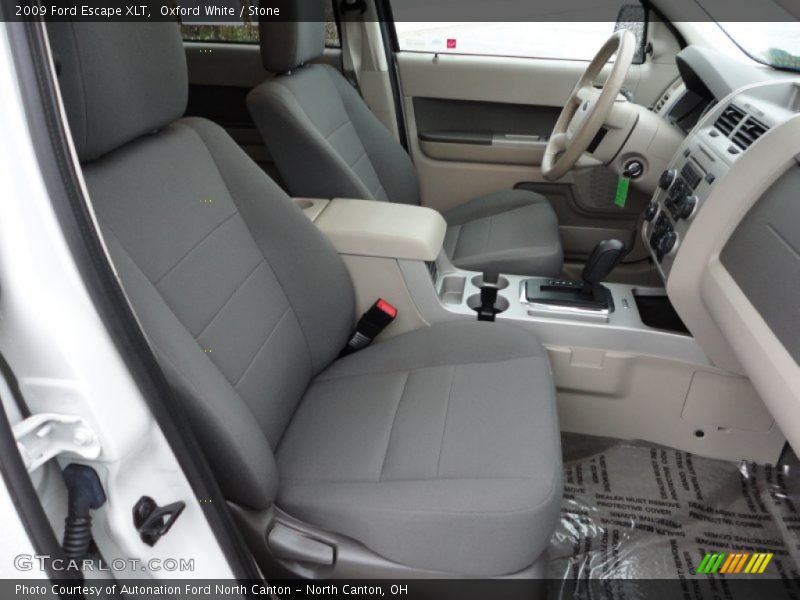 Oxford White / Stone 2009 Ford Escape XLT