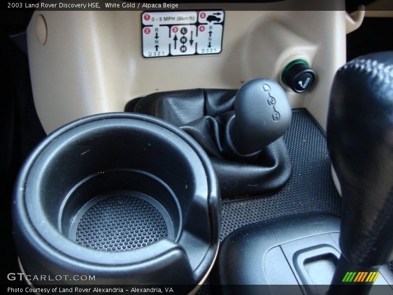 White Gold / Alpaca Beige 2003 Land Rover Discovery HSE