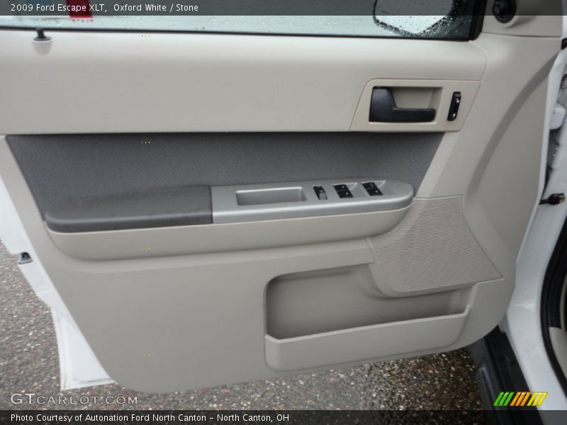 Oxford White / Stone 2009 Ford Escape XLT