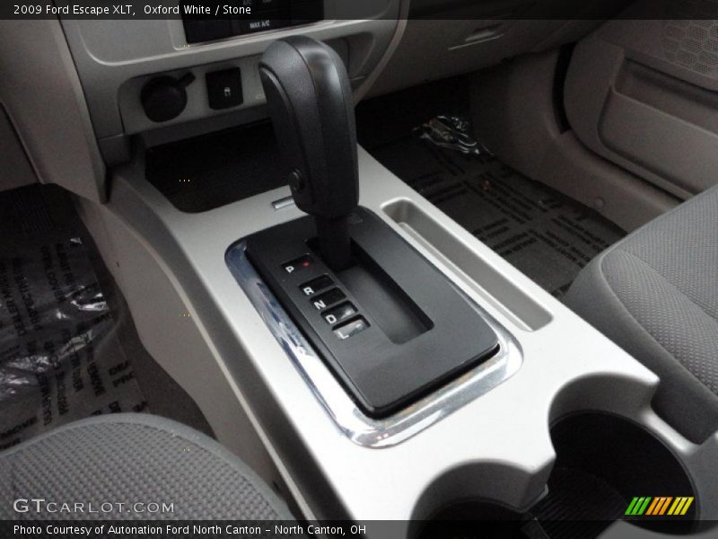 Oxford White / Stone 2009 Ford Escape XLT