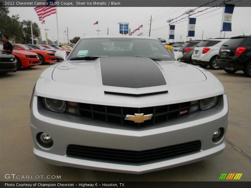 Silver Ice Metallic / Black 2012 Chevrolet Camaro SS/RS Coupe