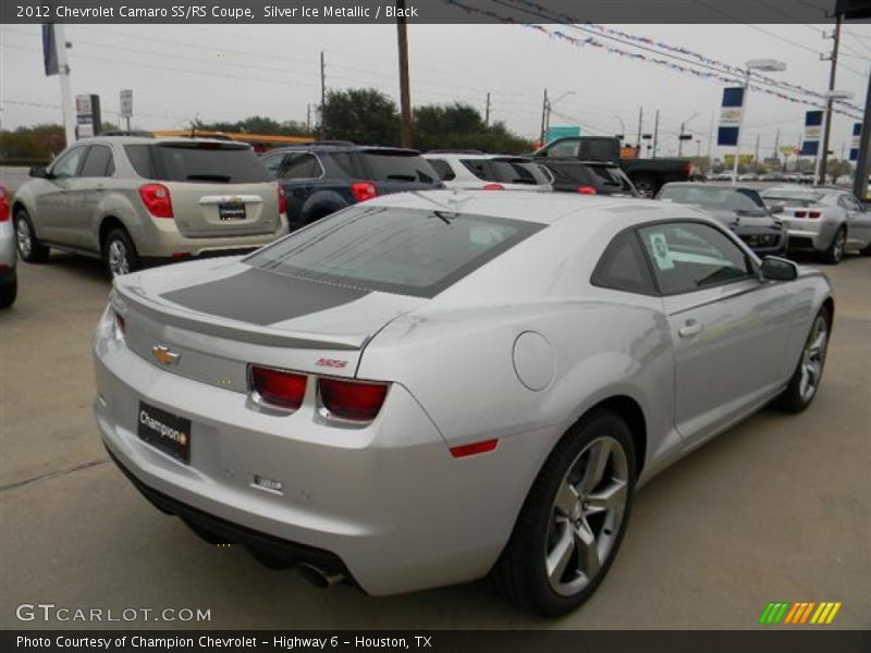 Silver Ice Metallic / Black 2012 Chevrolet Camaro SS/RS Coupe