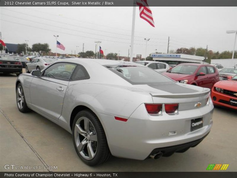 Silver Ice Metallic / Black 2012 Chevrolet Camaro SS/RS Coupe