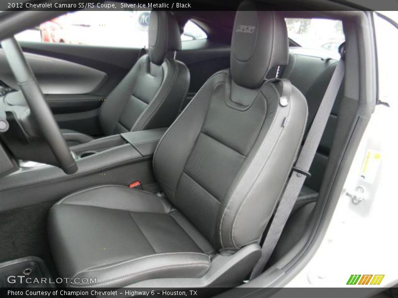 Silver Ice Metallic / Black 2012 Chevrolet Camaro SS/RS Coupe