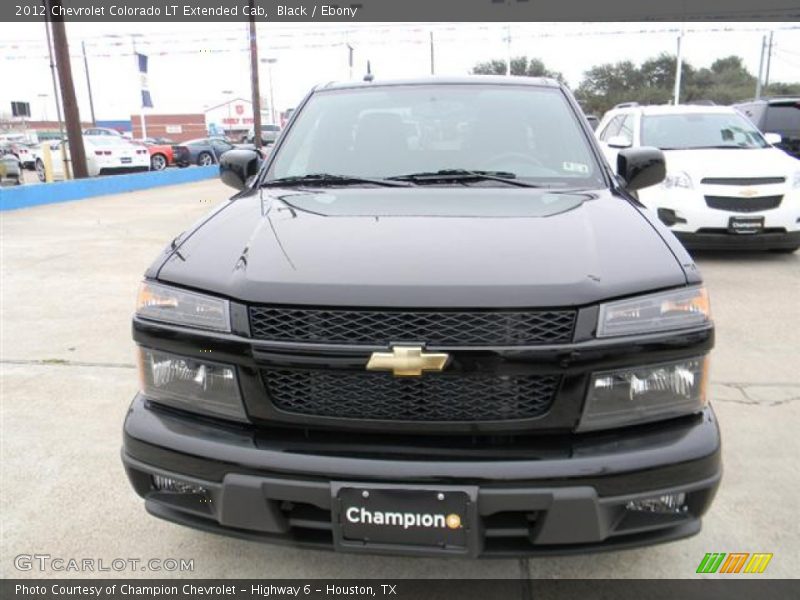 Black / Ebony 2012 Chevrolet Colorado LT Extended Cab