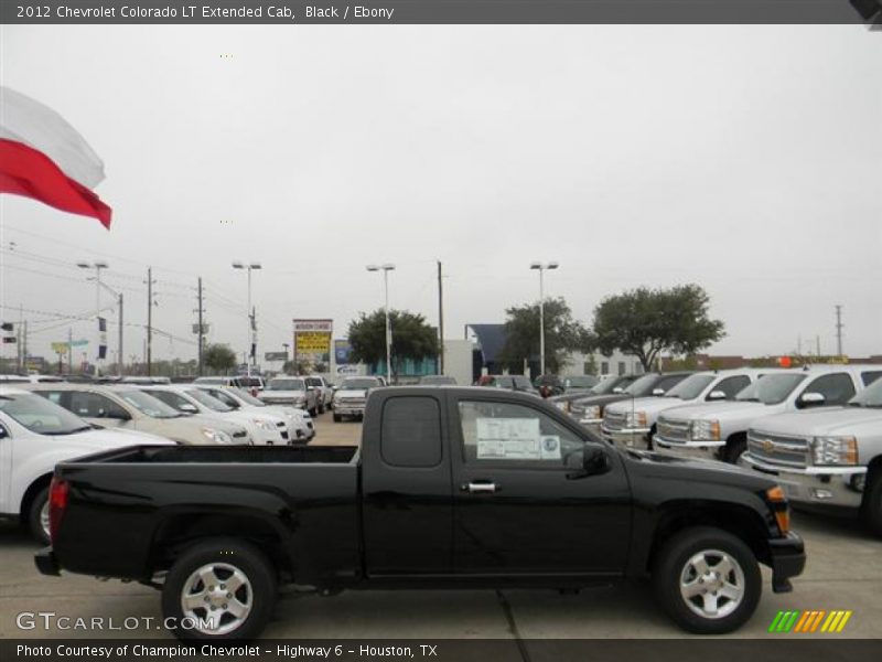 Black / Ebony 2012 Chevrolet Colorado LT Extended Cab