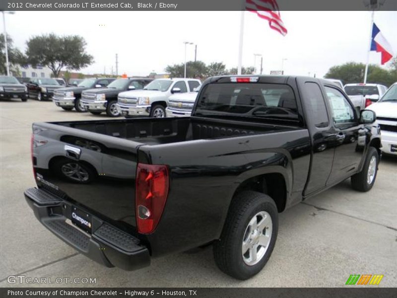 Black / Ebony 2012 Chevrolet Colorado LT Extended Cab