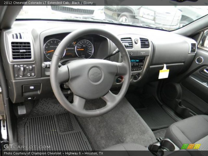 Black / Ebony 2012 Chevrolet Colorado LT Extended Cab