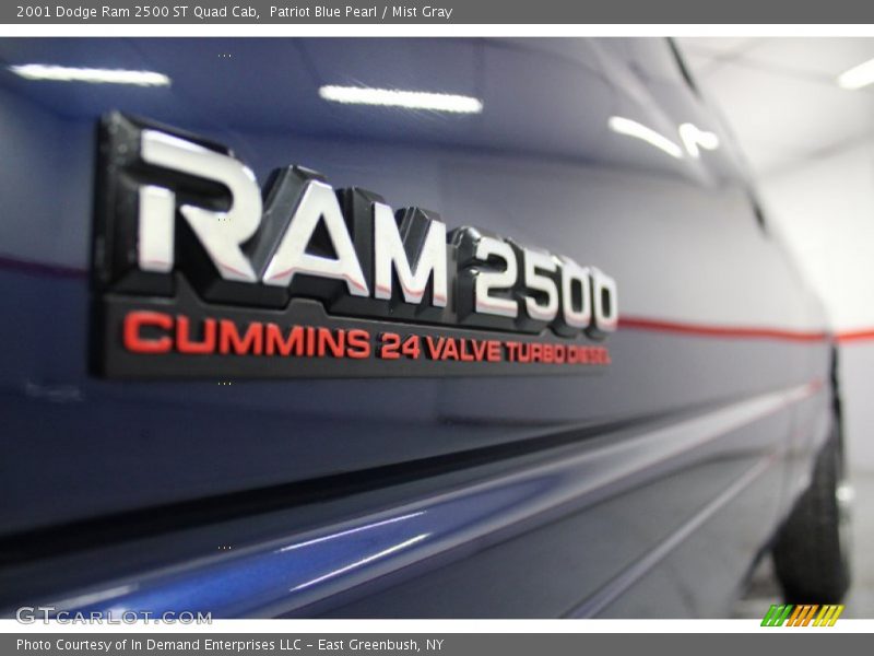  2001 Ram 2500 ST Quad Cab Logo