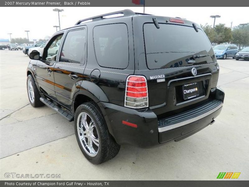 Black / Pebble 2007 Mercury Mariner Premier