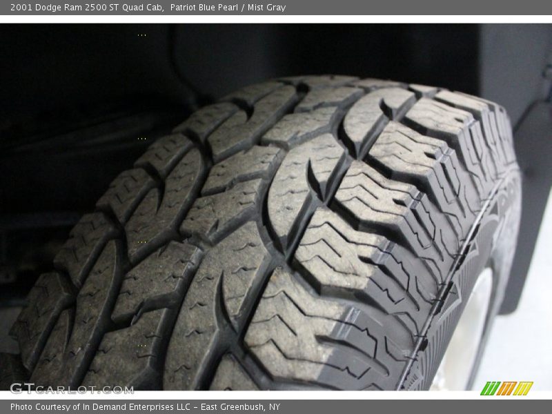 Patriot Blue Pearl / Mist Gray 2001 Dodge Ram 2500 ST Quad Cab