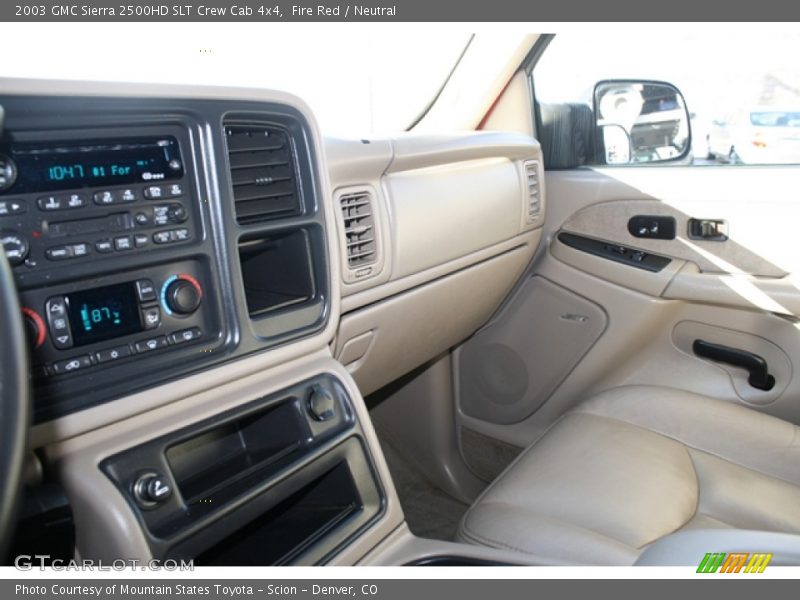 Fire Red / Neutral 2003 GMC Sierra 2500HD SLT Crew Cab 4x4