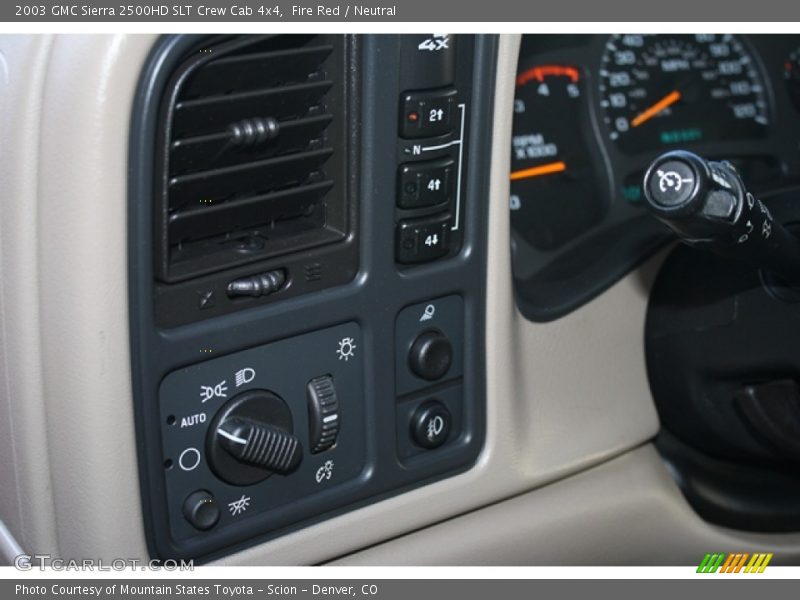 Fire Red / Neutral 2003 GMC Sierra 2500HD SLT Crew Cab 4x4
